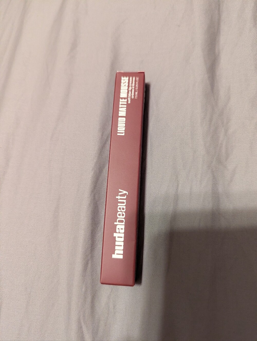 Huda Beauty Liquid Matte Mousse Soft Blur Lip Cream In Berry Brown